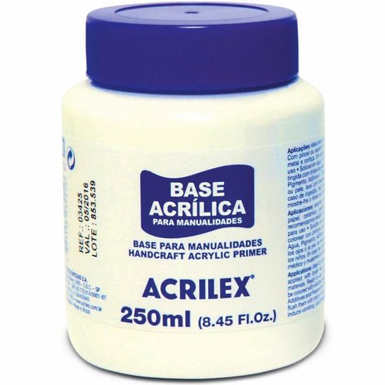 Base Acrílica Para Artesanato 250ml - Acrilex