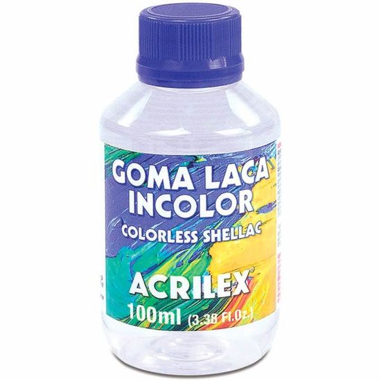 Goma Laca Incolor 100ml - Acrilex