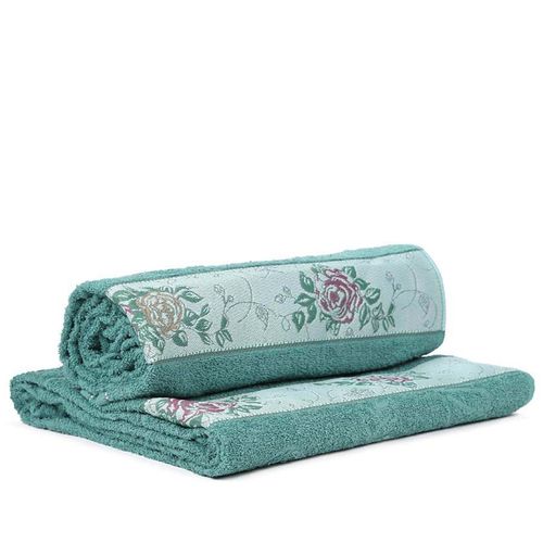 Toalha De Banho Jacquard Safira. Melhor preço e qualidade!