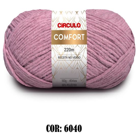 Lã Comfort 100 Gramas com 220 Metros - Circulo - 6040