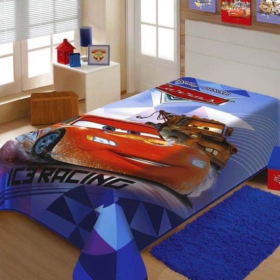Cobertor Infantil Raschel Cars Disney 1,50m x 2,00m - Jolitex - Carros 00