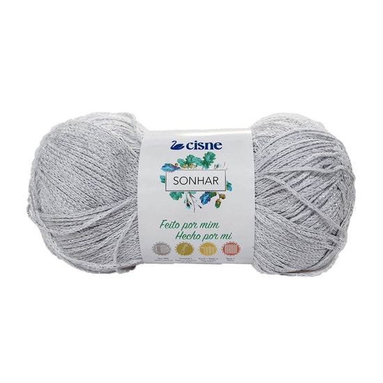 Lã Sonhar 100 gramas - Cisne - 000B