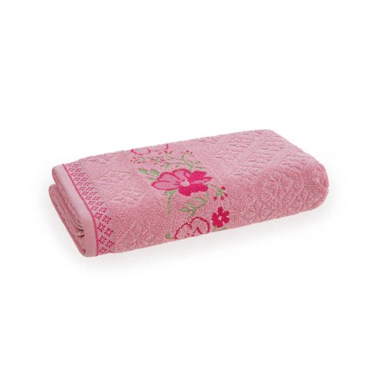 Toalha de Banho Felpuda Yuna 70cm x 1,35m - Karsten - Balé 60197/Pink 20