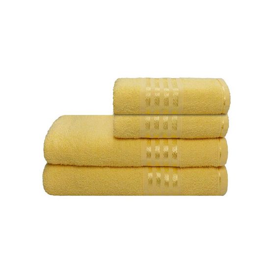 Toalha de Banho Decor 63cm x 1,20m - Camesa - Amarelo