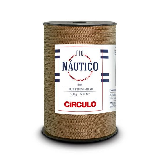 Fio Náutico 5mm - 500g com 208 metros - Circulo - 7831