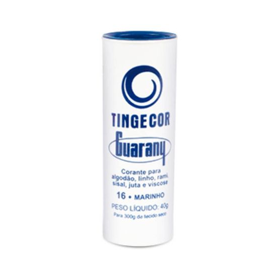 Corante para Tingir Tingecor 40g - Guarany - Marinho