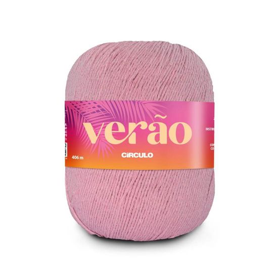 Linha Verão com 406 metros - Circulo - Rosa Bebê