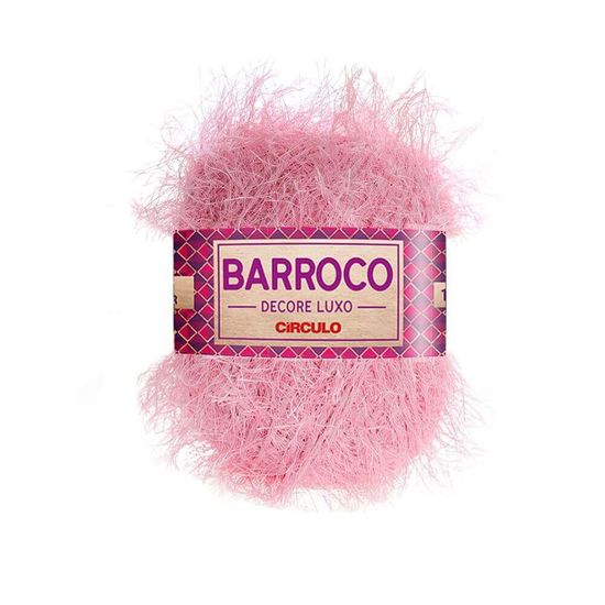 Barbante Barroco Decore Luxo com 180 metros - Circulo - Rosa Candy 3526