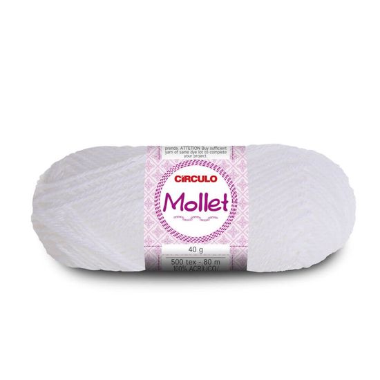 Lã Mollet 40 Gramas com 80 Metros - Círculo - 10
