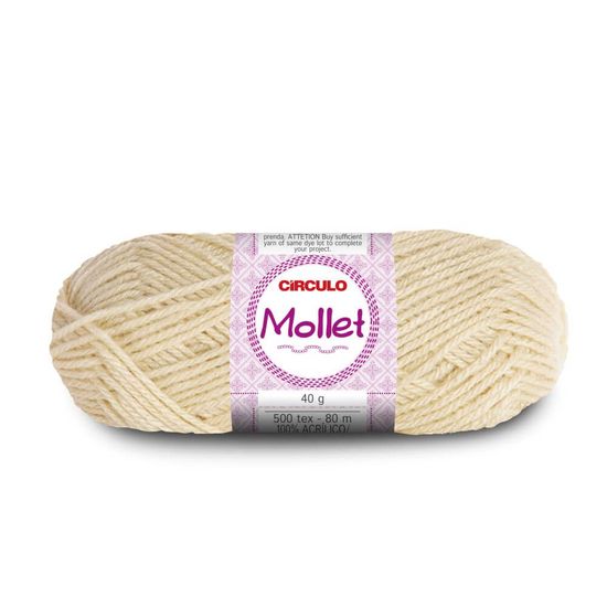 Lã Mollet 40 Gramas com 80 Metros - Círculo - 8176
