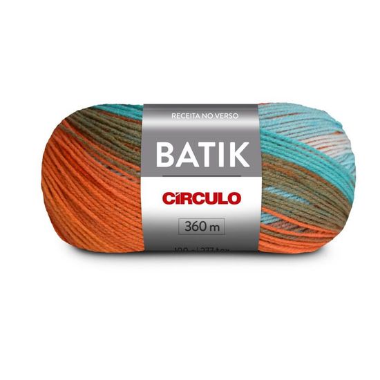 Lã Batik 100 Gramas com 360 Metros - Circulo - Outlet - Verão 9799
