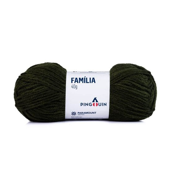Lã Família 40 Gramas com 106 Metros - Pingouin - Militar 623