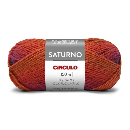 Lã Saturno 100 Gramas com 150 Metros - Circulo - Flamboiã 9648