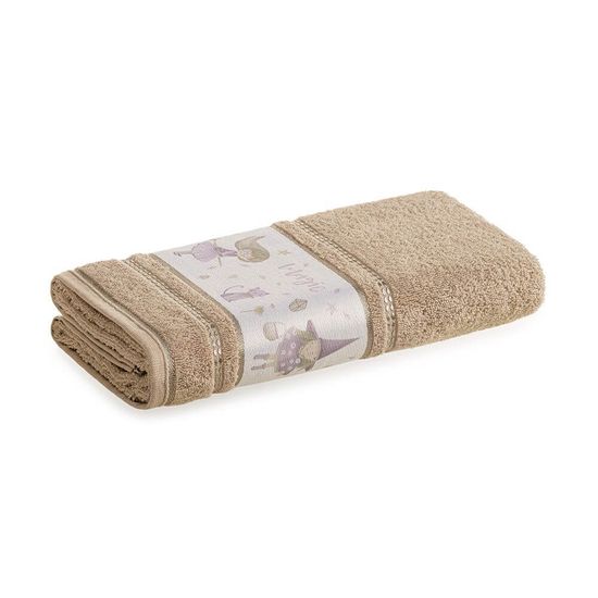 Toalha de Banho Felpuda Fantasia 67cm x 1,35m - Karsten - Areia 10189