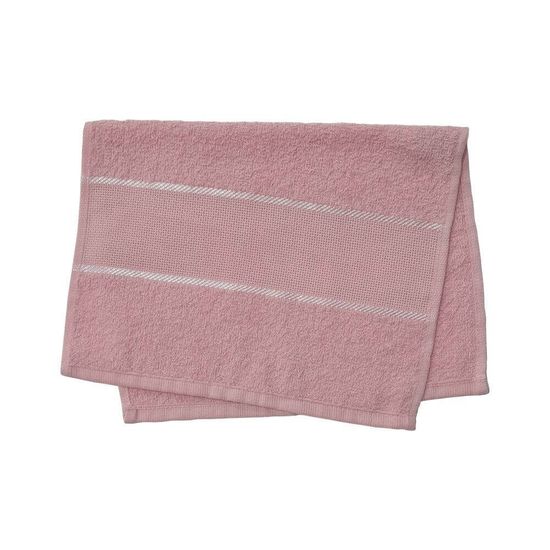 Toalha de Lavabo para Bordar 45cm x 29cm - Marcotex - Rosa Flor 1333