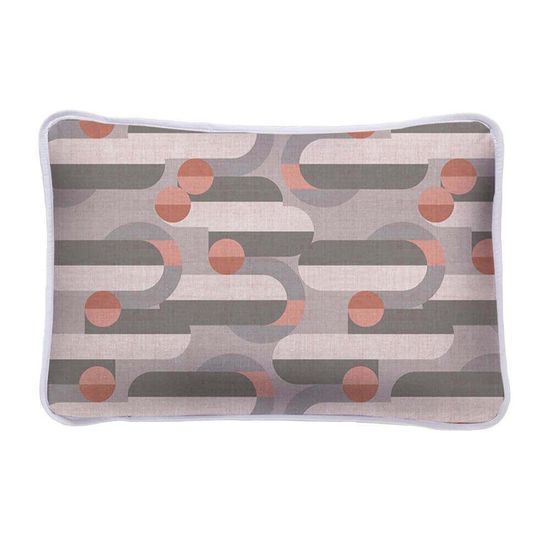 Fronha Avulsa Estampada Malha 100% Algodão 50cm x 70cm - Sul Brasil - Catar