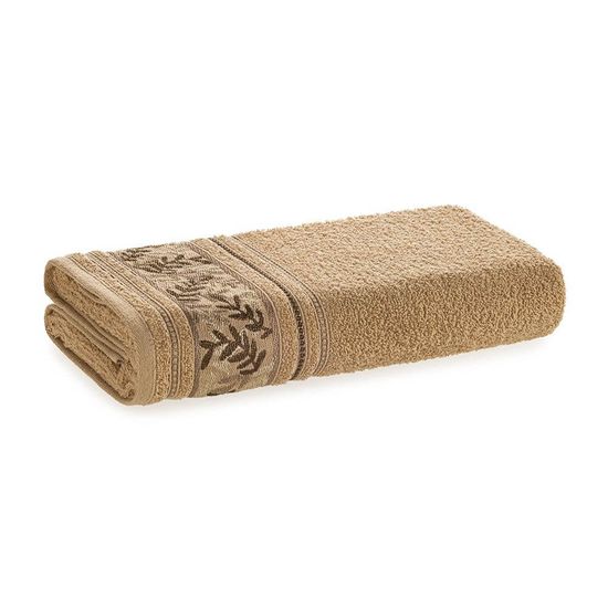 Toalha de Banho Felpuda Anis 70cm x 1,35m - Karsten - Frapê 70061/Marrom 2