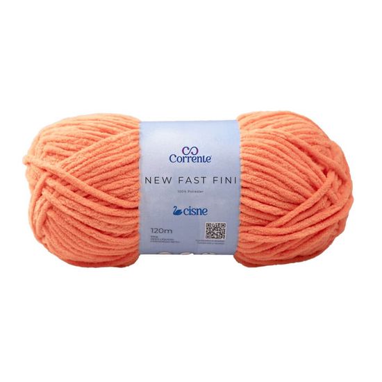 Fio New Fast Fini 100 Gramas com 120 Metros - Cisne - 1452
