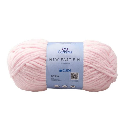 Fio New Fast Fini 100 Gramas com 120 Metros - Cisne - 2801