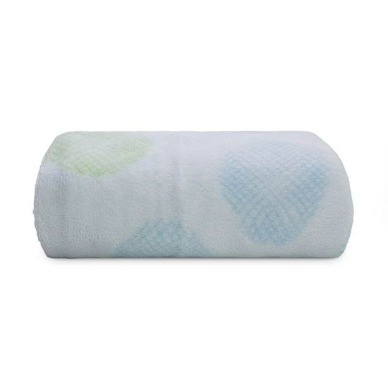 Cobertor Baby de Microfibra Presente 90cm x 1,10m - Camesa - Bolas Azul