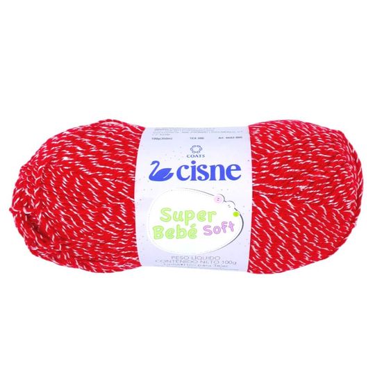 Lã Super Bebê Soft 100 Gramas com 350 Metros - Cisne - 13015