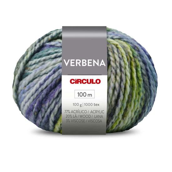 Lã Verbena 100 Gramas com 100 Metros - Circulo - Estância 9319
