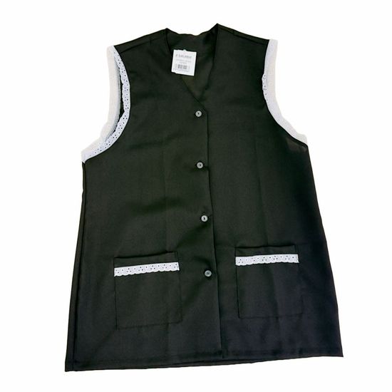 Jaleco Feminino com Lese Tamanho: GG - Pavillie - Preto