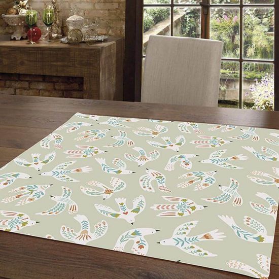 Toalha de Mesa Clean Athenas Quadrada 78cm x 78cm - Dohler - Erica 01