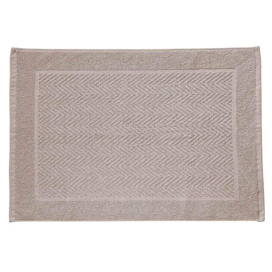 Toalha Piso Felpuda Mykonos 50cm x 70cm - Corttex - Bege