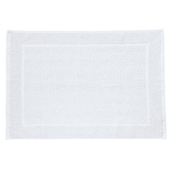 Toalha Piso Felpuda Mykonos 50cm x 70cm - Corttex - Branco