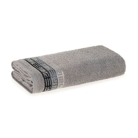 Toalha de Banho Felpuda Bosco 70cm x 1,35m - Karsten - Urbano 80151/Cinza 5