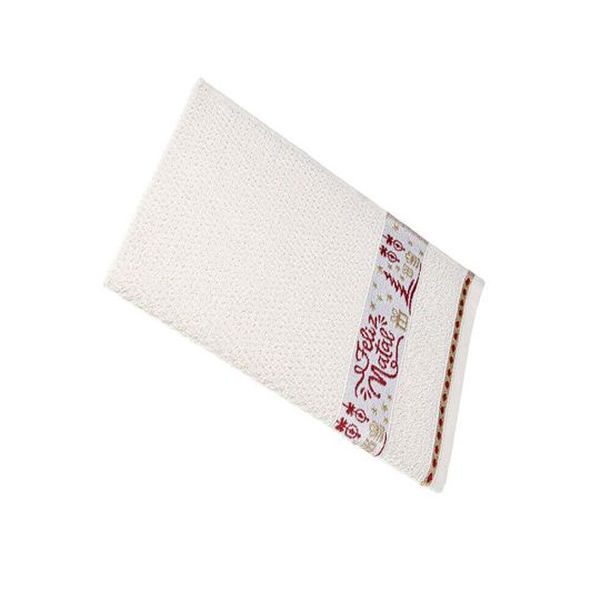 Pano de Prato Natalino Felpudo 50cm x 70cm - Cavhome - Feliz Natal