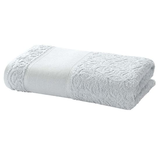 Toalha de Rosto Felpuda Sofia para Bordar 50cm x 80cm - Dohler - Azul Claro 10473