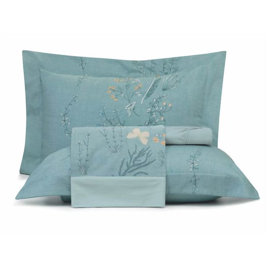 Jogo de Cama Casal Lux 200 Fios com 4 Peças - Altenburg - Studio Floral