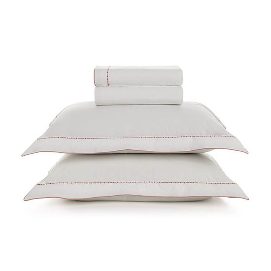 Jogo de Cama Casal Lina 200 Fios com 4 Peças - Karsten