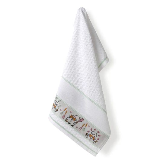 Pano de Prato Vigo para Bordar 45cm x 70cm - Dohler - Chefs 8297