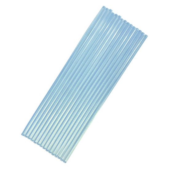 Kit Cola Quente Fina Transparente com 15 Bastões - Mat Distribuidora