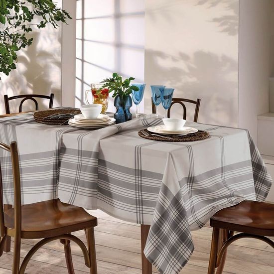 Toalha de Mesa Quadrada Clean Renova Estampada 1,40m x 1,40m - Dohler - Luna