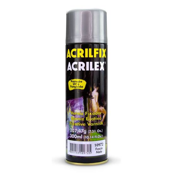 Verniz Fixador Acrilfix Fosco 300ml - Acrilex