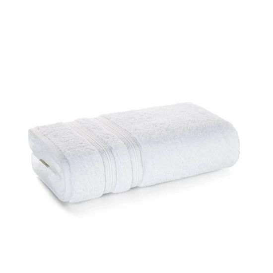 Toalha de Banho Felpuda Unika 70cm x 1,40m - Karsten - Branco