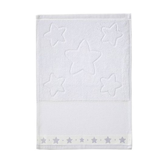Toalha de Lavabo para Bordar Baby Star 30cm x 45cm - Dohler - Branco