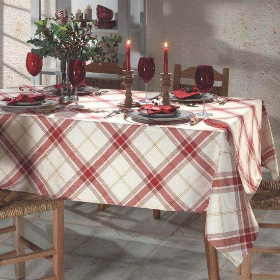 Toalha de Mesa Retangular Celebra Natal 1,60m x 2,40m - Dohler - Natal 99